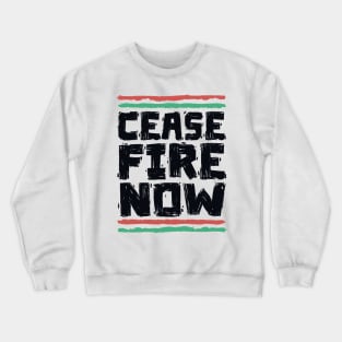 Ceasefire Now - Peace For Palestine Crewneck Sweatshirt